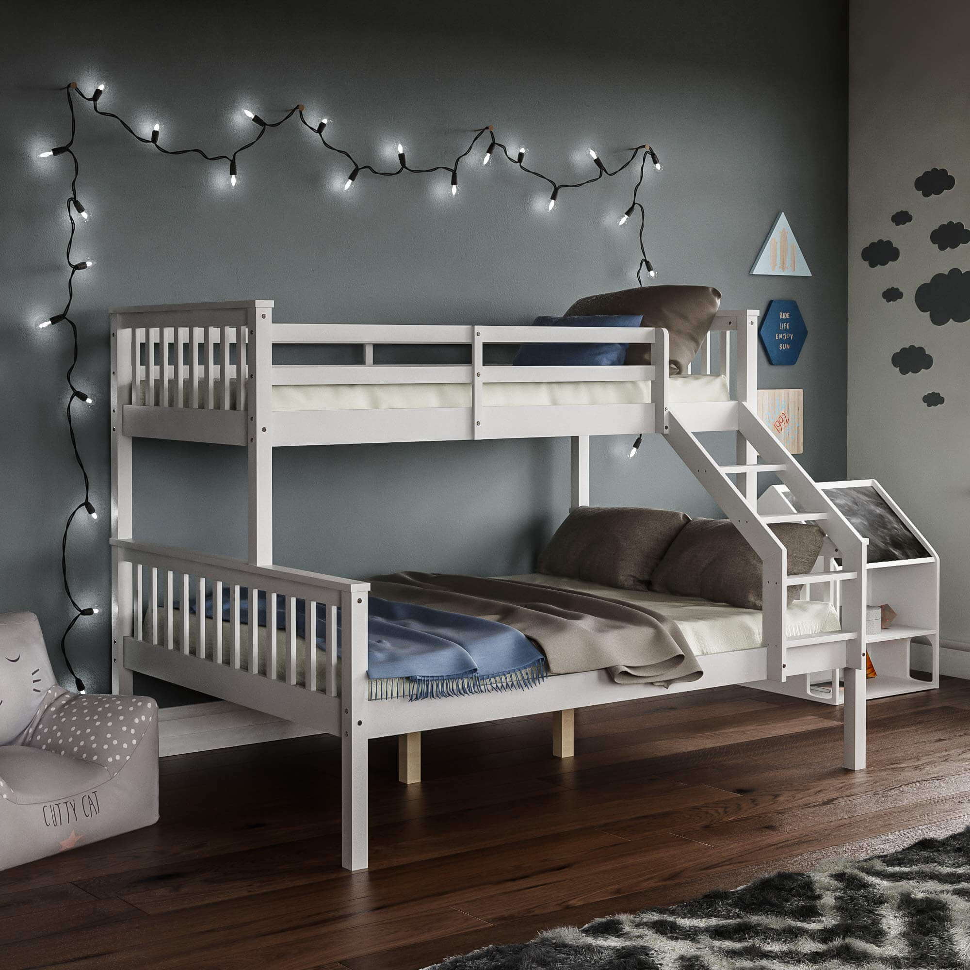 28+Bunker Bed Design Ideas for Your Modern Kids Room