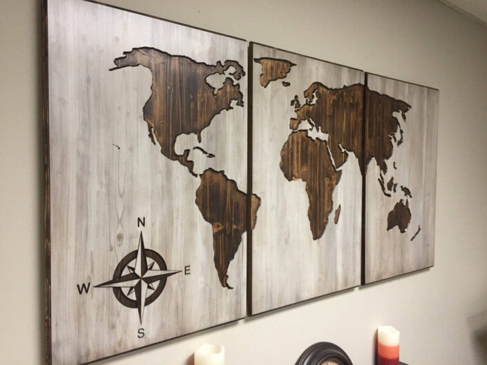 18 Wall Wooden Art Panel Designs For Your Living Room
