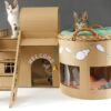 Diy Ideas Of Cardboard Cat Houses