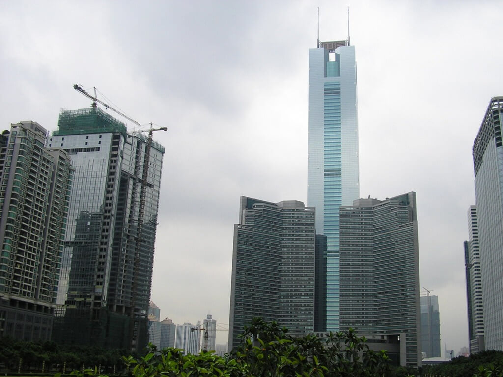 Guangzhou's citic plaza