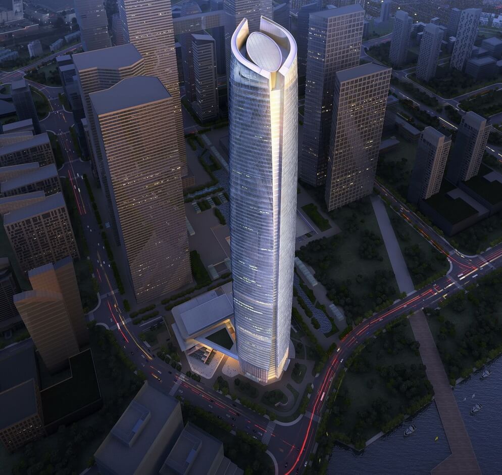 Tower in wuhan center