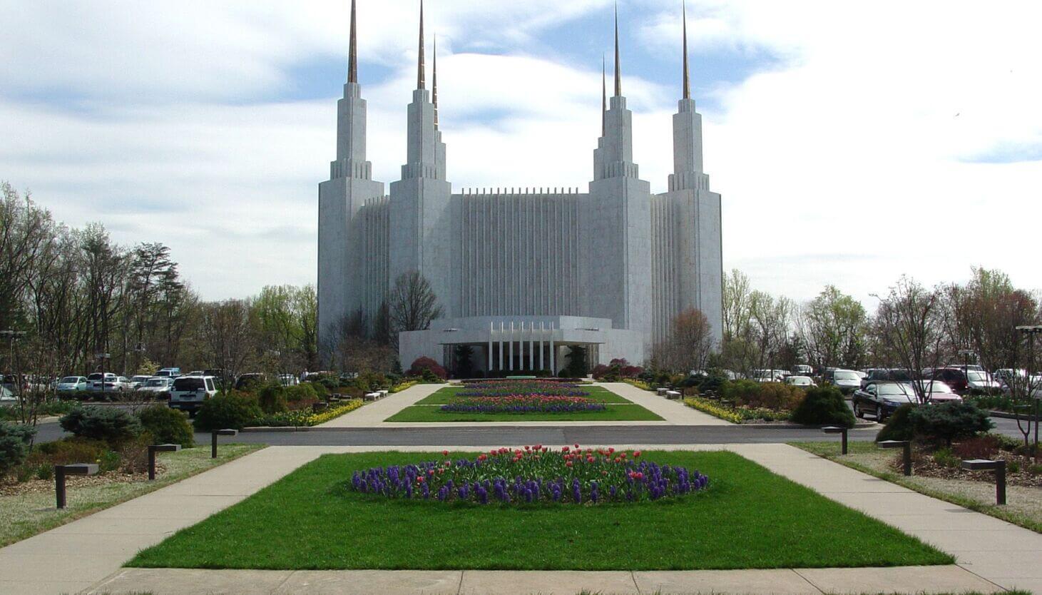 Washington DC temple dedication