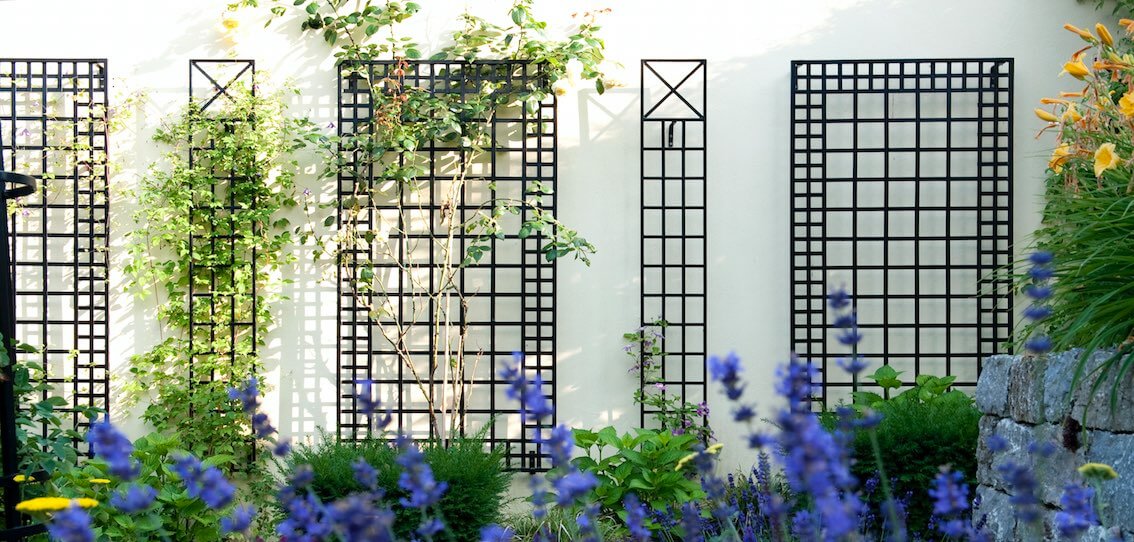 Metal trellis