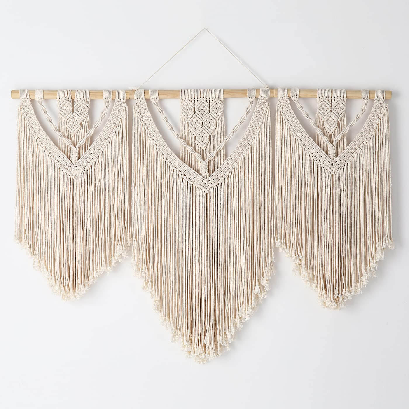 Boho macrame wall hanging