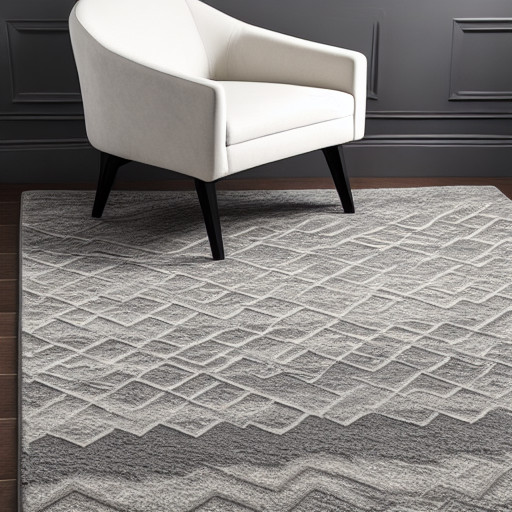 Texture delight rug in grey