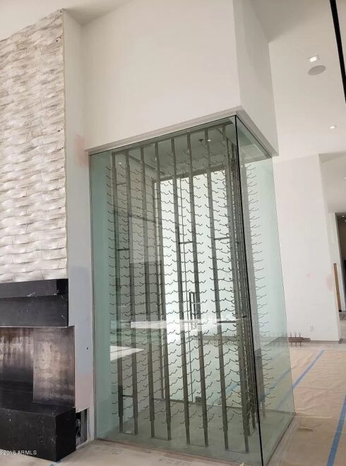 Kliff Kingsbury’s Arizona Home Interior Glass