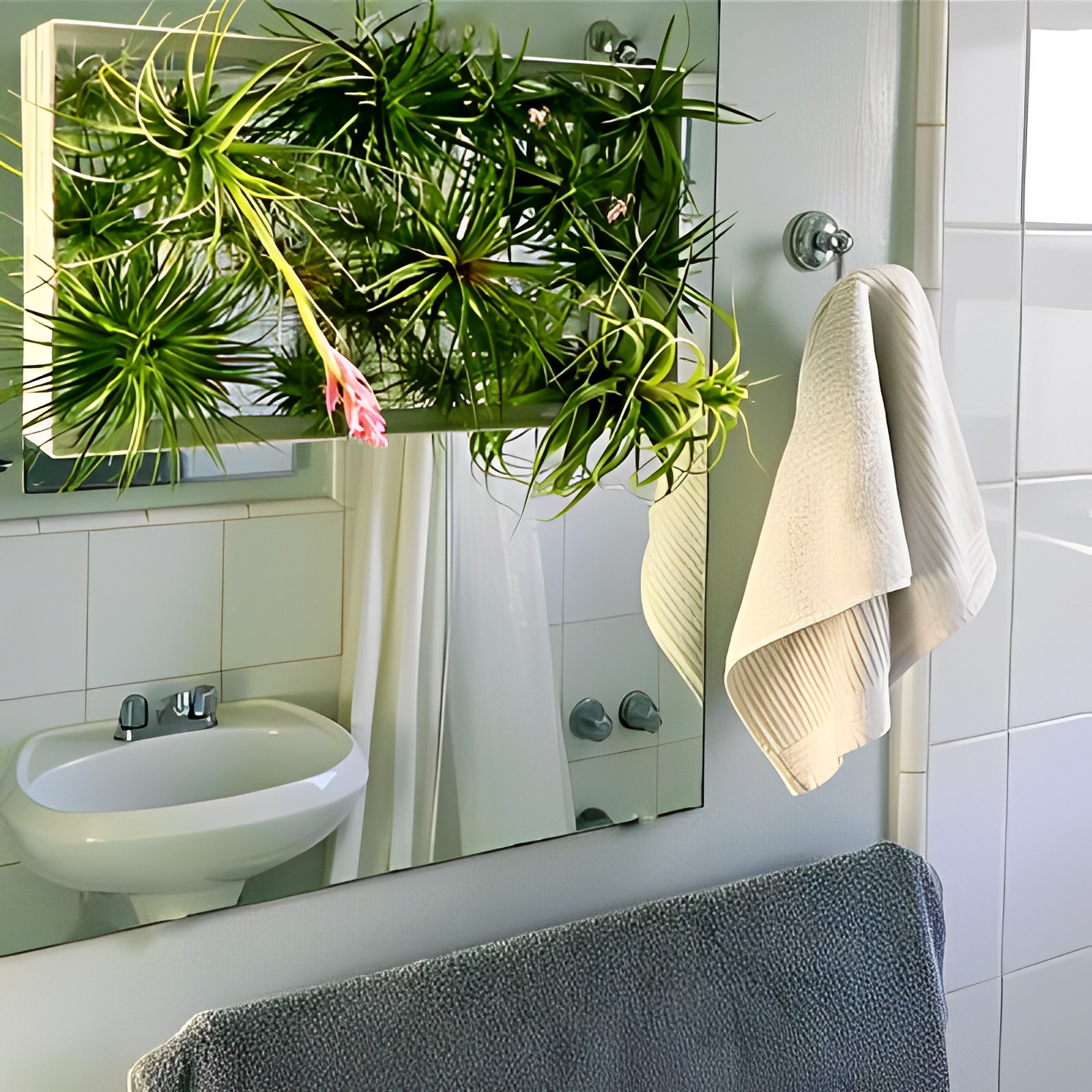 Tillandsia Plant for bathroom