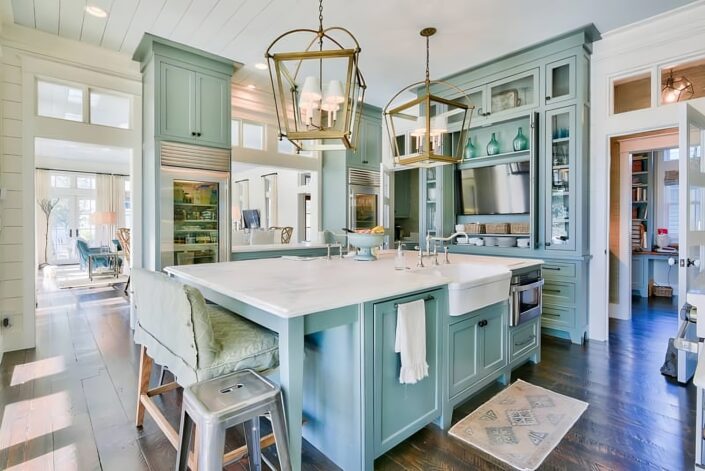 Coastal kitchen ideas 13