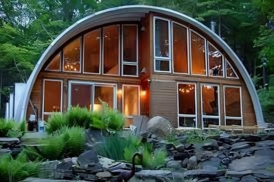 Contemporary Styled Quonset Huts