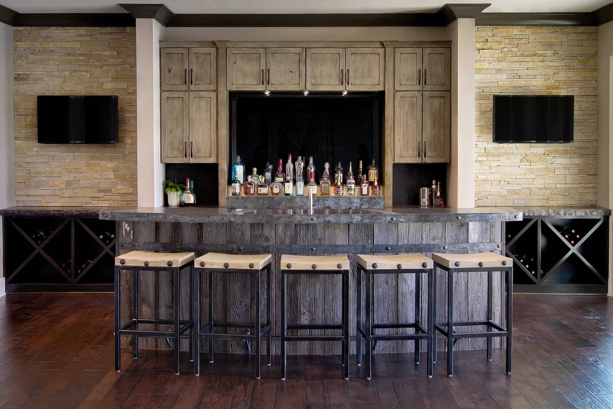 Small Basement Bar idea Modern Basement Bar Design