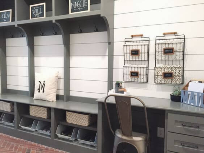 Mudroom decor 