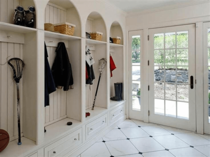 mudroom with cabinets 9