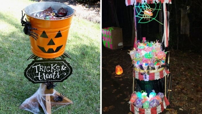 Halloween Creepy Candy stands for treat or Trick