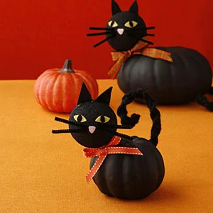 pumpkin Kittens painting ideas for adults