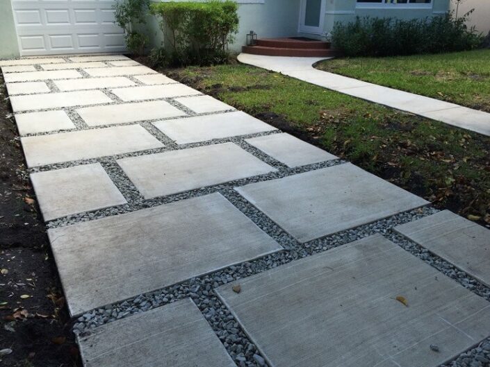 Concrete Walkway Pavers