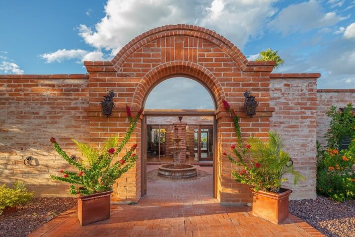 Flemish Bond Pattern Walkway