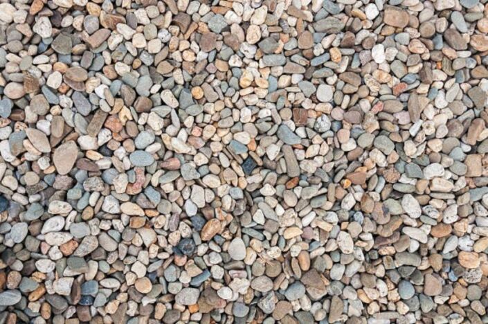 Flagstone gravel