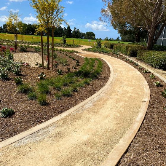 Decomposed Gravel Walkway