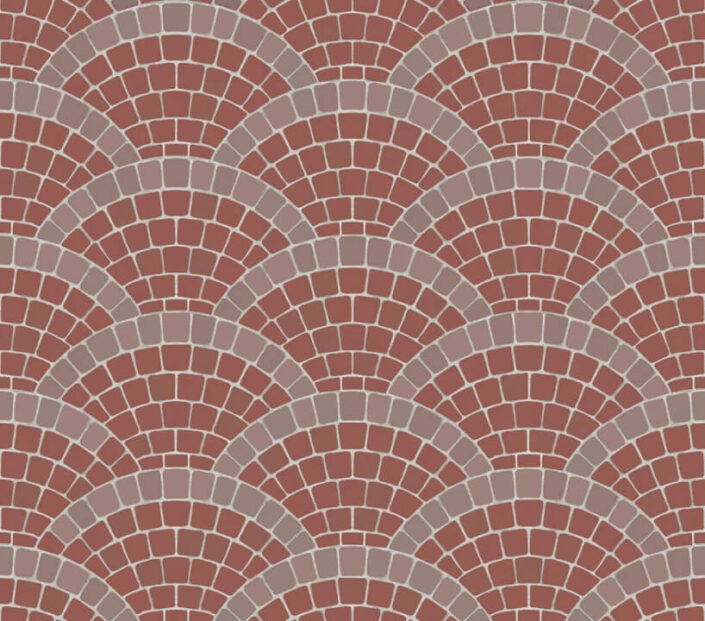 Fan Brick Pattern