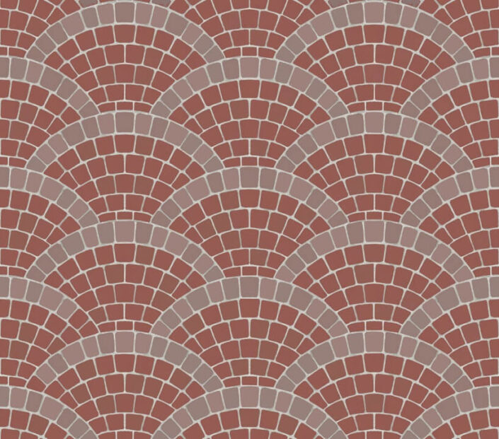 Fan Brick Pattern