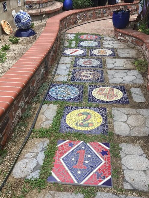 Mosaic Pavers