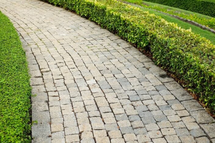 White Brick Pathway