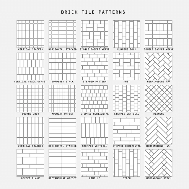 brick pattern design 