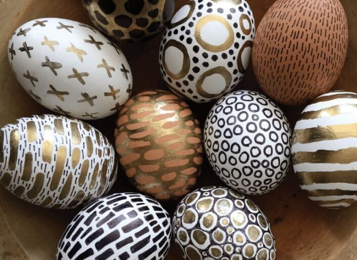 Golden Globes easter egg decorating