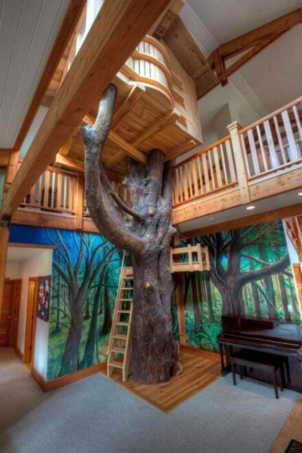 ideas for inside a treehouse