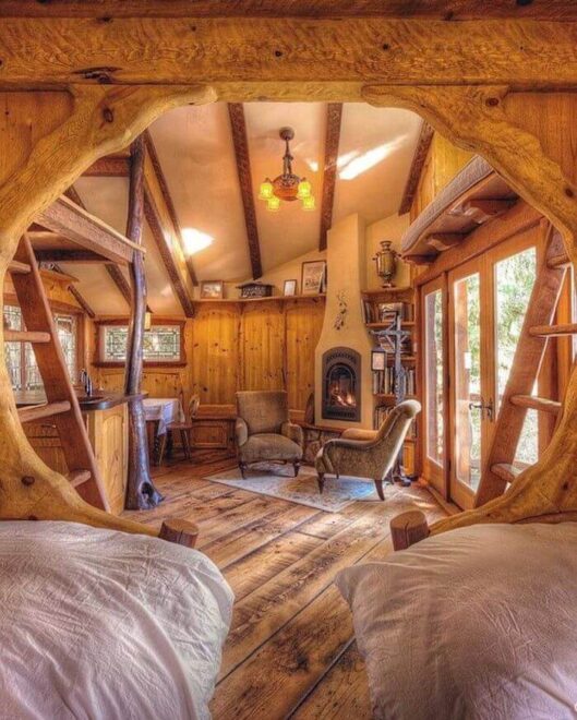 ideas for inside a treehouse