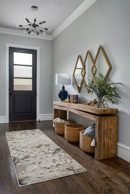 Modern Narrow Entryway Decorating Ideas