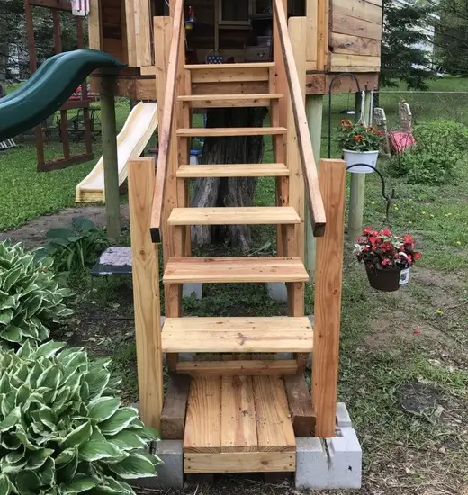 Treehouse Stairs idea