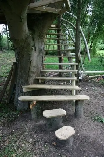 Treehouse Stairs idea